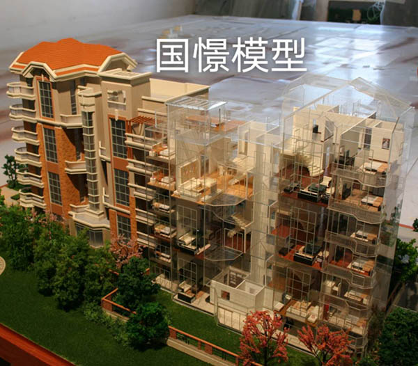海宁县建筑模型